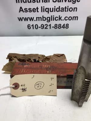 Card High Speed Steel Hard Tap 1 1/2″-6″ Left Hand