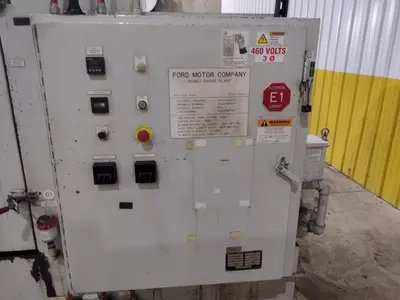 40" X 40" BETTER ENGINEERING MODEL #F4000-LXP ROTARY TABLE PARTS WASHER: YOBRO #24041
