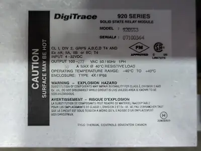 NEW DIGITRACE 920E9FWQSIS304SS3104LAM