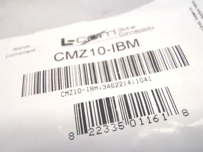 CMZ10-IBM | L-Com   AT Modem Cable DB25M/DB9F 10Ft - New Other