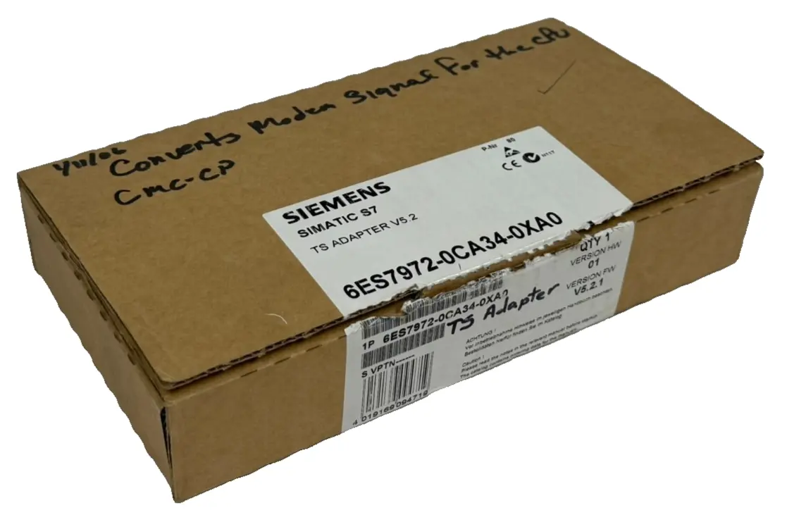 NEW SIEMENS 6ES7972-0CA34-0XA0 TS ADAPTER V5.2 6ES7 972-0CA34-0XA0