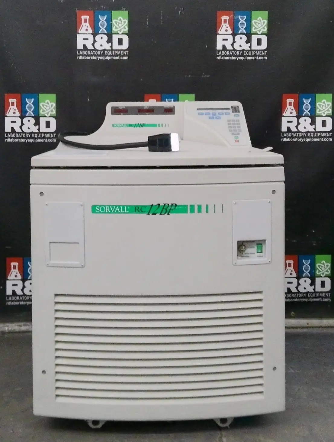 Sorvall RC 12BP Large Capacity Centrifuge w/ Rotor (H 12000)  230v/ 60amp