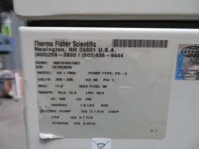 Used THERMO FISHER SCIENTIFIC 150 Chillers Texas US | Aucto #1307283