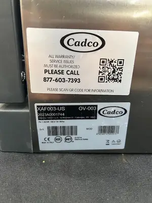 Cadco Roberta XAF003 Countertop Convection Oven Fully Refurbished