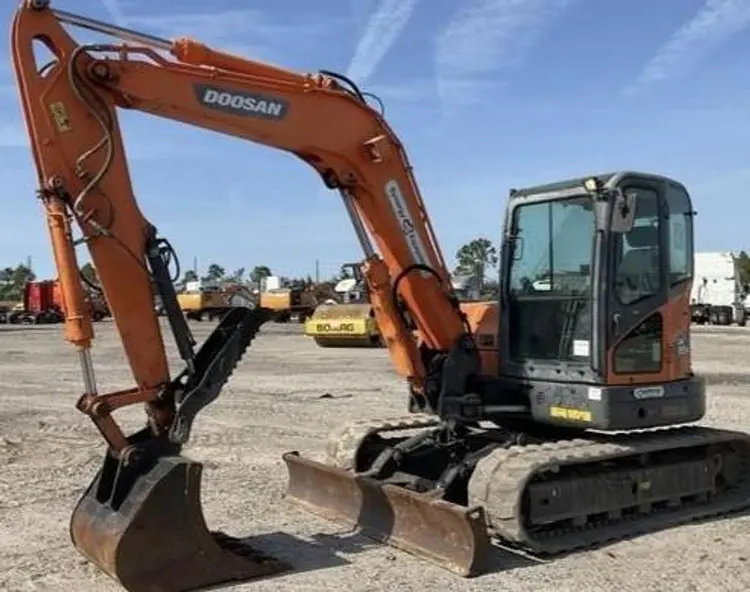 Used 2019 DOOSAN DX85R-3 Crawler Excavators - Mini Virginia US | GF Equip Sales #1144603