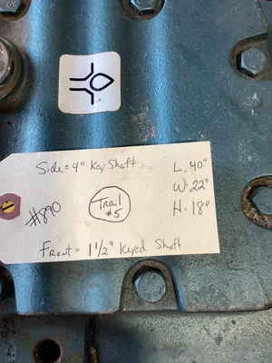 Sew-Eurodrive MC3RLSF04 Gear Reducer Right Angle