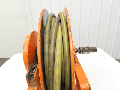 Hannay Reels 716-19-20J SR Retractable Industrial Air Hose Reel 1/2" X 43'