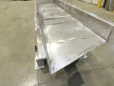 Link-Belt LBL 18"x7' Stainless Vibrating Shaker Feeder Conveyor Food Process