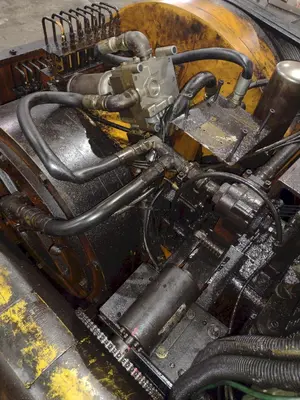 220 TON AIDA MODEL #PMX-LS-200H SSDC STRAIGHT SIDE PRESS, 7.87" STROKE: STOCK #22214