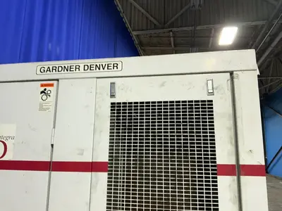 Used GARDNER DENVER EFE99A Rotary Screw & Sliding Vane Air Compressors Ohio US | HGR 24 #1404884