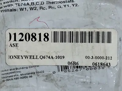 NEW HONEYWELL Q674A-1019