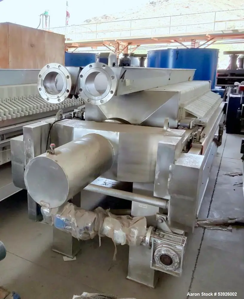 SINO XMZ50/870 Plate & Frame Filter Press for Palm Oil, Mining, & Wastewater