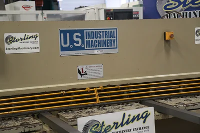 Used U.S. INDUSTRIAL US1025MS Power Squaring Shears (Inch) California US | Sterling Machinery Exchange #1467199