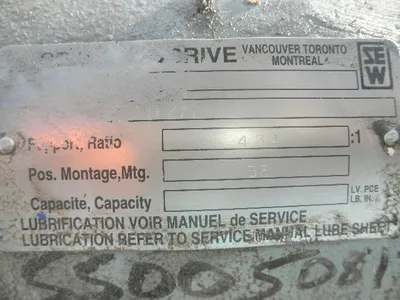 USED EURODRIVE R60