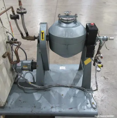 Used PAUL O ABBE 12 Double Cone - V Rotary Vacuum Dryers Illinois US | Aaron Equipment #158499