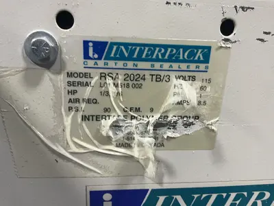 Used INTERPACK RSA 2024 TB/3 Sealers Ohio US | HGR 24 #1279222