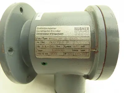Hubner POG 9 D 500 Digital Tacho Incremental Encoder 11-26VDC 12k RPM