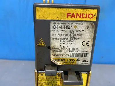 Used FANUC A06B6114H207 Servo Drives Ohio US | HGR 24 #1335293