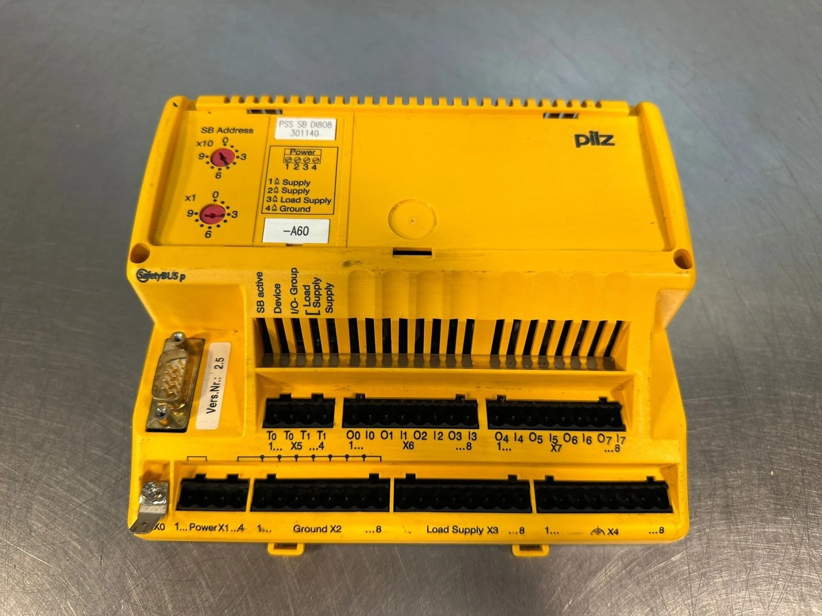 Pilz Pss Sb DI8O8 301140 Safety Bus 8 Digital I/O Module (5.4.3)