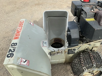 Used 1989 CRAFTSMAN CRAFTSMAN II 8/26 247.886700 Snow Blowers Michigan US | Miedema Asset Management Group #1769234