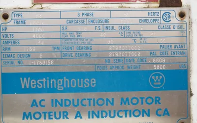 USED WESTINGHOUSE -