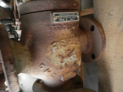 Fisher 1" 150 Class 3 way WCB Control Valve