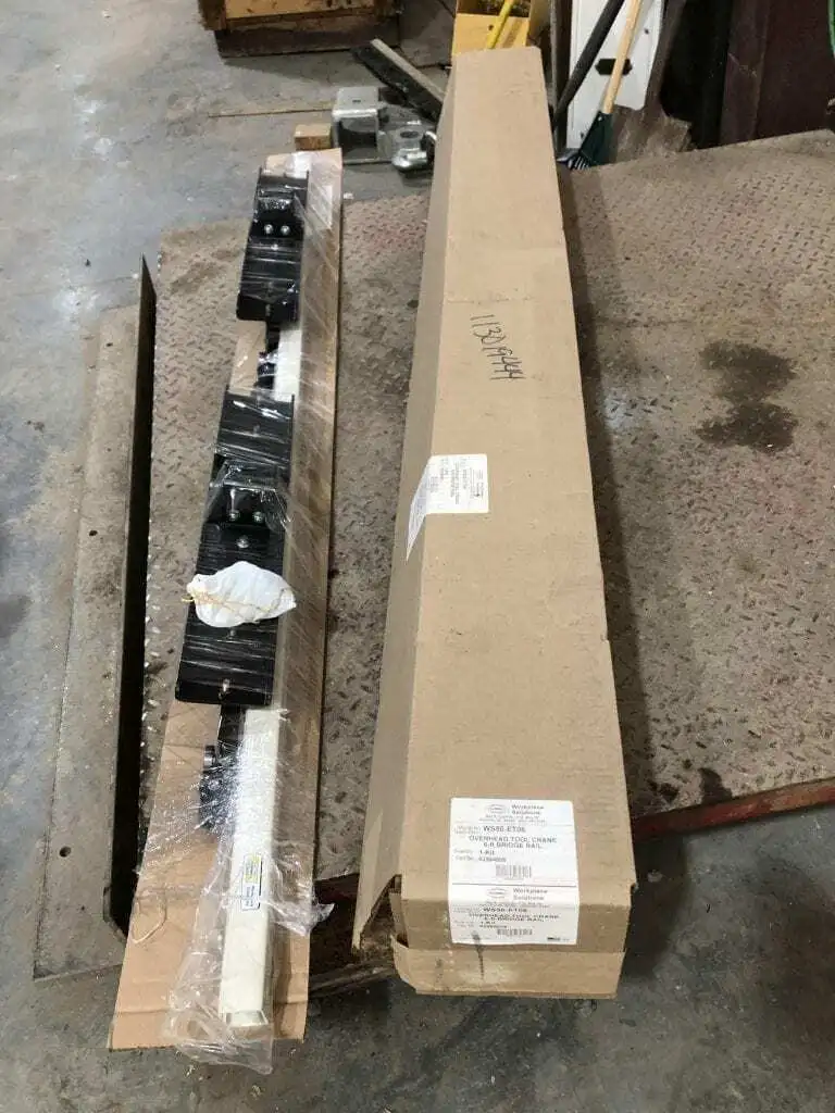 Hubbell WS50-ET06 Overhead Tool Crane 6t Bridge Rail Kit -NIB