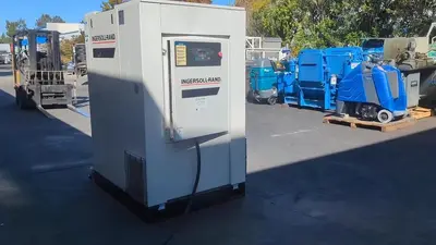Used INGERSOLL RAND SSR-EP50SE Rotary Screw & Sliding Vane Air Compressors California US | Bay Line Tool #1418996