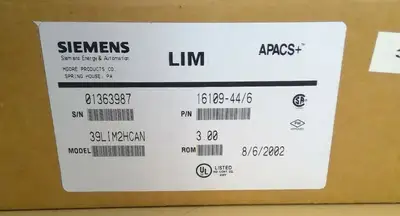 Siemens / Moore Products 39LIM2HCAN LIM Link Interface Module APACS+ 3H