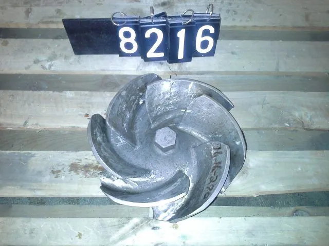 Impeller size 11-1/8"  for Goulds Pump, 6 vane open, 5546, 316ss, 103612