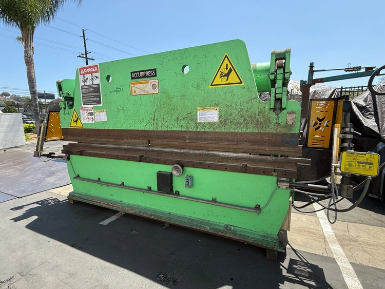 Used 1991 ACCURPRESS 713012 Press Brakes California US | Wheeler Machinery Sales #1171892