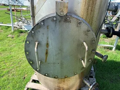 Tank, 270 Gallon, 316L Stainless Steel, UL 142, 3' x 5', #S743624