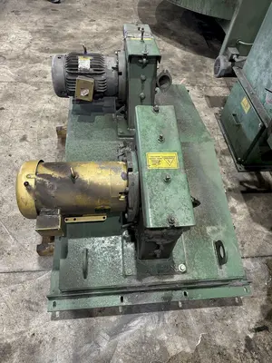 36" X 72" GOFF MODEL #3672D SPINNER HANGER SHOT BLAST CLEANING SYSTEM, NEW 2006: STOCK #22470