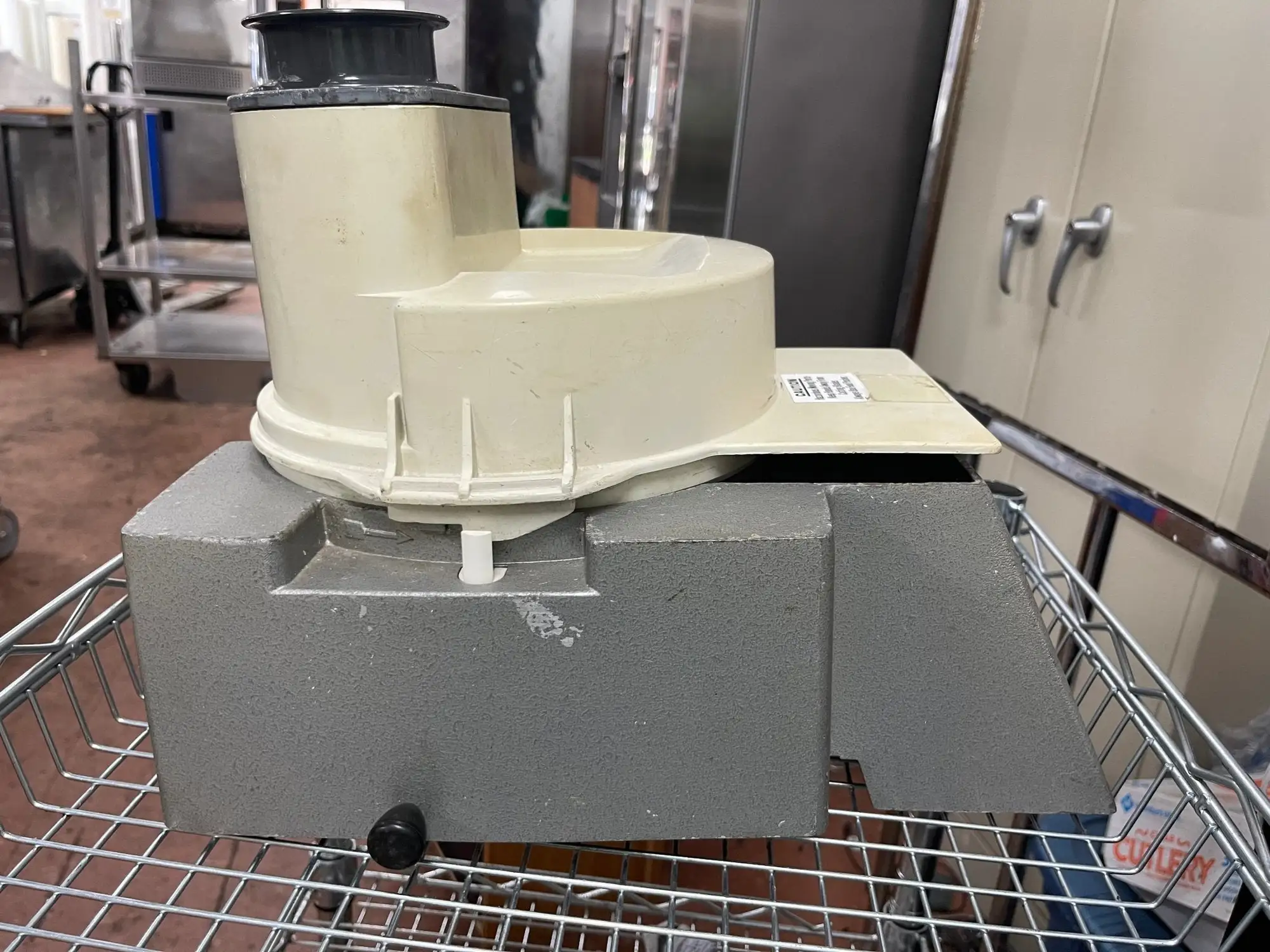 Used Robot Coupe Used Robot Coupe CL400 Continuous Feed Food Processor Attachment with 2 Blades. Food, Restaurant, & Bakery Parts & Accessories Illinois US | Falcon Restaurant Supply #1376077