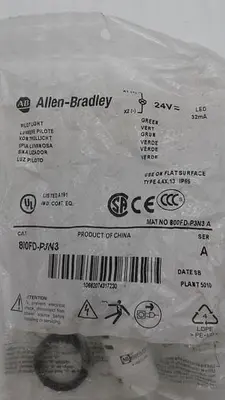 New | in-Stock ALLEN-BRADLEY ALLEN-BRADLEY PILOT LIGHT (G) 800FD-P3N3 Lighting | ND Industrial Surplus #1225071