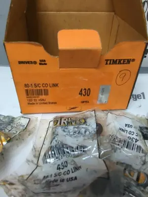 New | in-Stock TIMKEN #430 80-1 S/C CO LINK Industrial Controls Ohio US | Surplus Asset Holdings #1238886