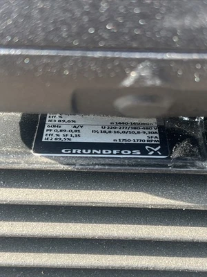 New | in-Stock Grundfos 15959-4P-7.5HP LCSE Centrifugal Pumps California US | Davliegogo LLC #1705447