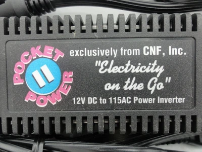 Pocket Power II Auto Adapter 12V DC to 115AC Power Inverter