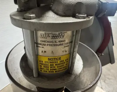 AIR MITE AP4 Bench Pneumatic Air Arbor Press Machinist Tool AIR CLICKER 1-1/2"