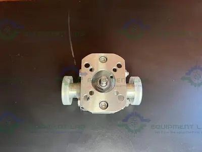 USED PBM S1HLE5X-D---34 STAINLESS STEEL BALL VALVE W/ 1" SANITARY FITTING
