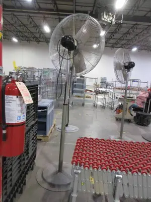 TPI, FREE STANDING PEDESTAL FAN