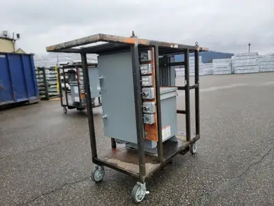 75 kVA Temporary Power Distribution Cart 600V Pri. 208Y/120V Sec.