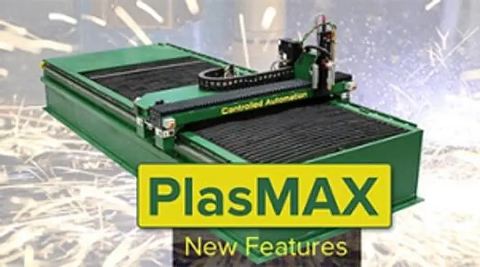 New Controlled Automation PlasMAX Plasma Cutting System