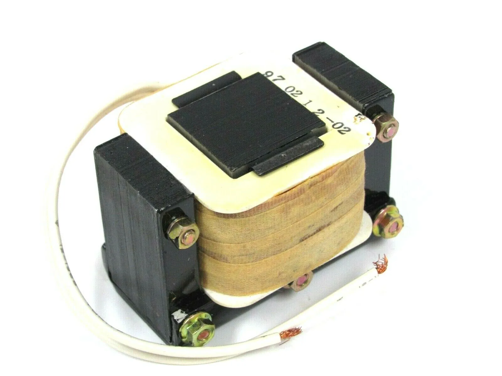 USED 97-02-12-02 200V INDUSTRIAL TRANSFORMER 97021202