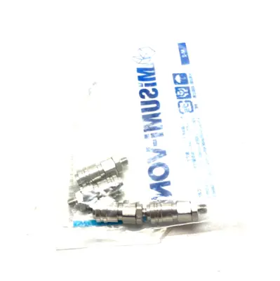 NEW MISUMI AIR COUPLER SOCKET, CHEMICAL RESISTANT, THREADED