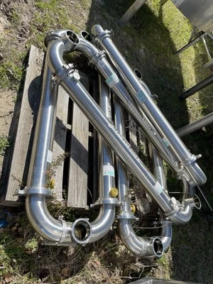 Tami Filtration Tubes Model Type Ceramic CC7.25 , 6 Tubes Plus Rack