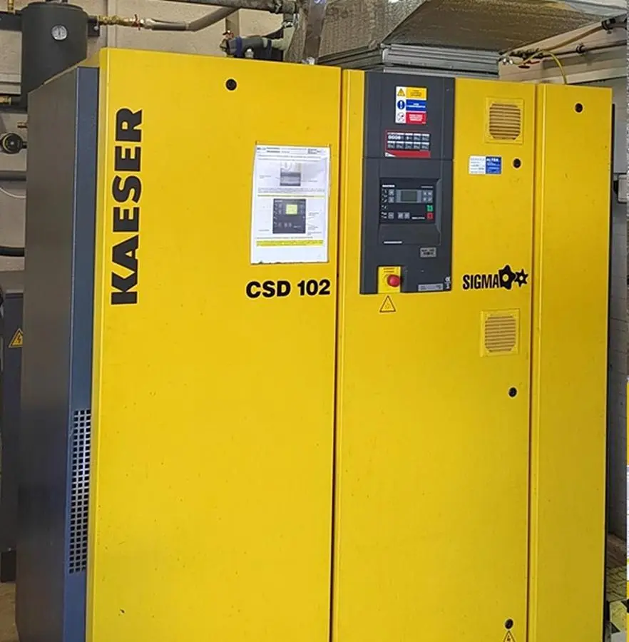 Used 2008 KAESER CSD 102 Rotary Screw & Sliding Vane Air Compressors CZ | Amaron s.r.o. #1060696