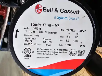 Used 2022 BELL & GOSSETT 20220328 Parts (Hydraulics and Pneumatics) British Columbia CA | Lenmark #1440649