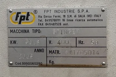 FPT FPT STINGER CNC & Metalworking Equipment | ESS Industrial Equipment Sales (10)