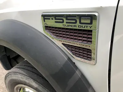2008 FORD F-550 FLAT BED TRUCK: STOCK #12641